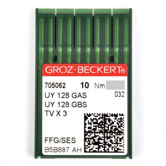 Иглы Groz-Beckert UYx128GAS SAN 10 FFG/SES №120